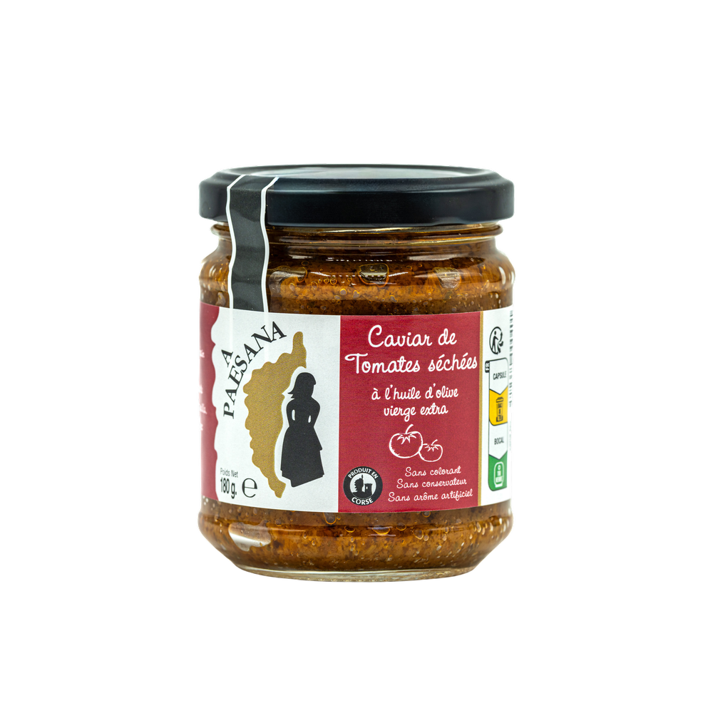 Caviar de tomates séchées