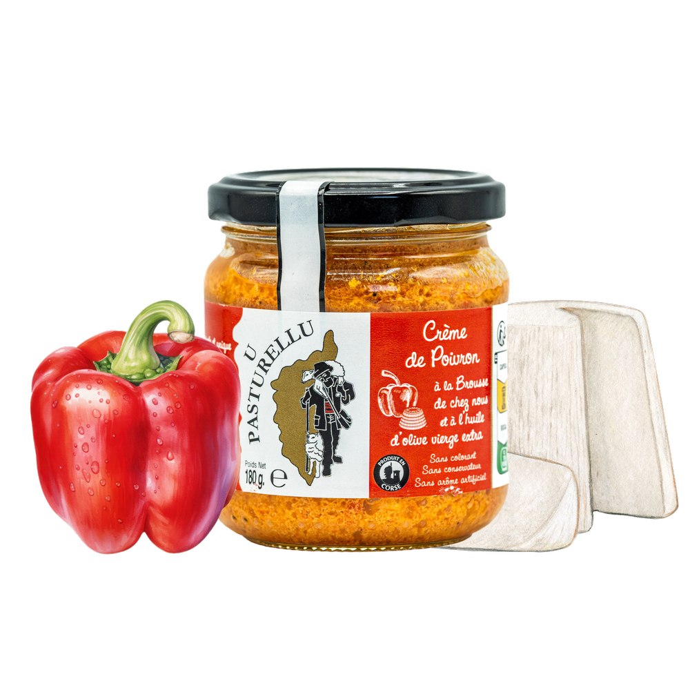 Crème de Poivron à la Brousse (Pré-commande PRO)