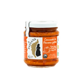 Grob gehackte gegrillte Paprika