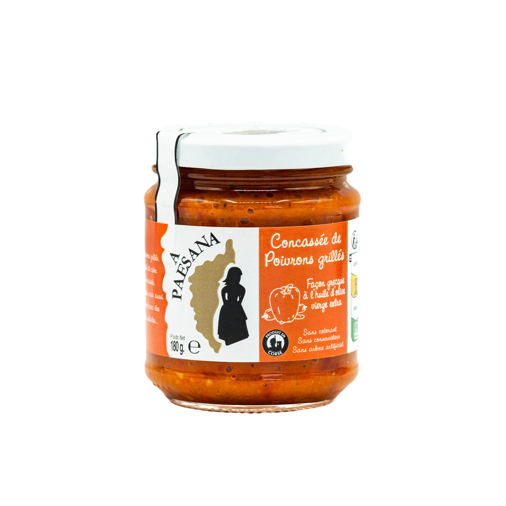 Concassée de poivrons grillés - 180g (Pré-commande PRO)