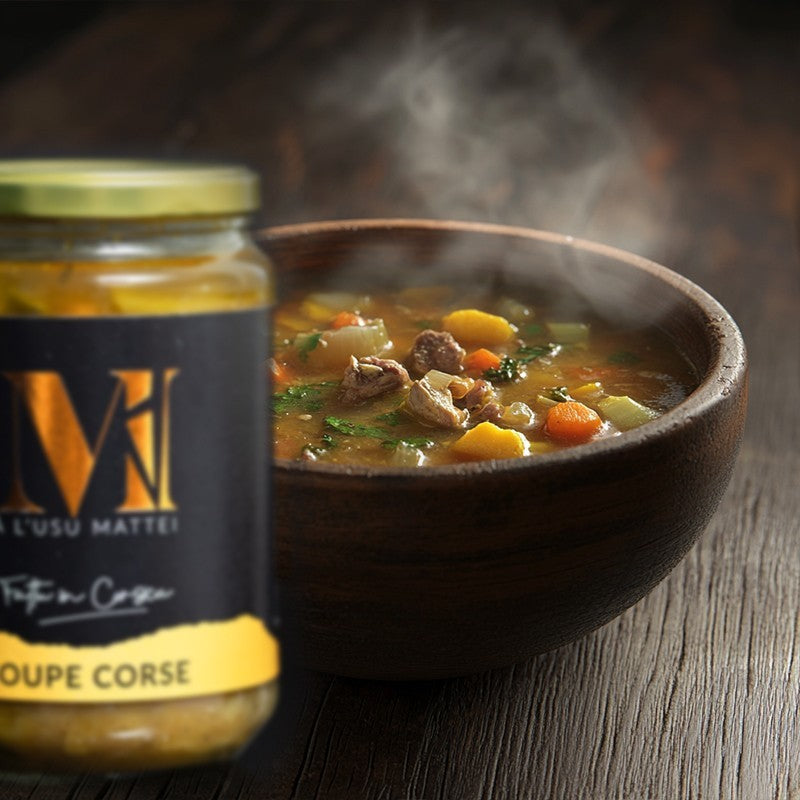 Traditionelle korsische Suppe
