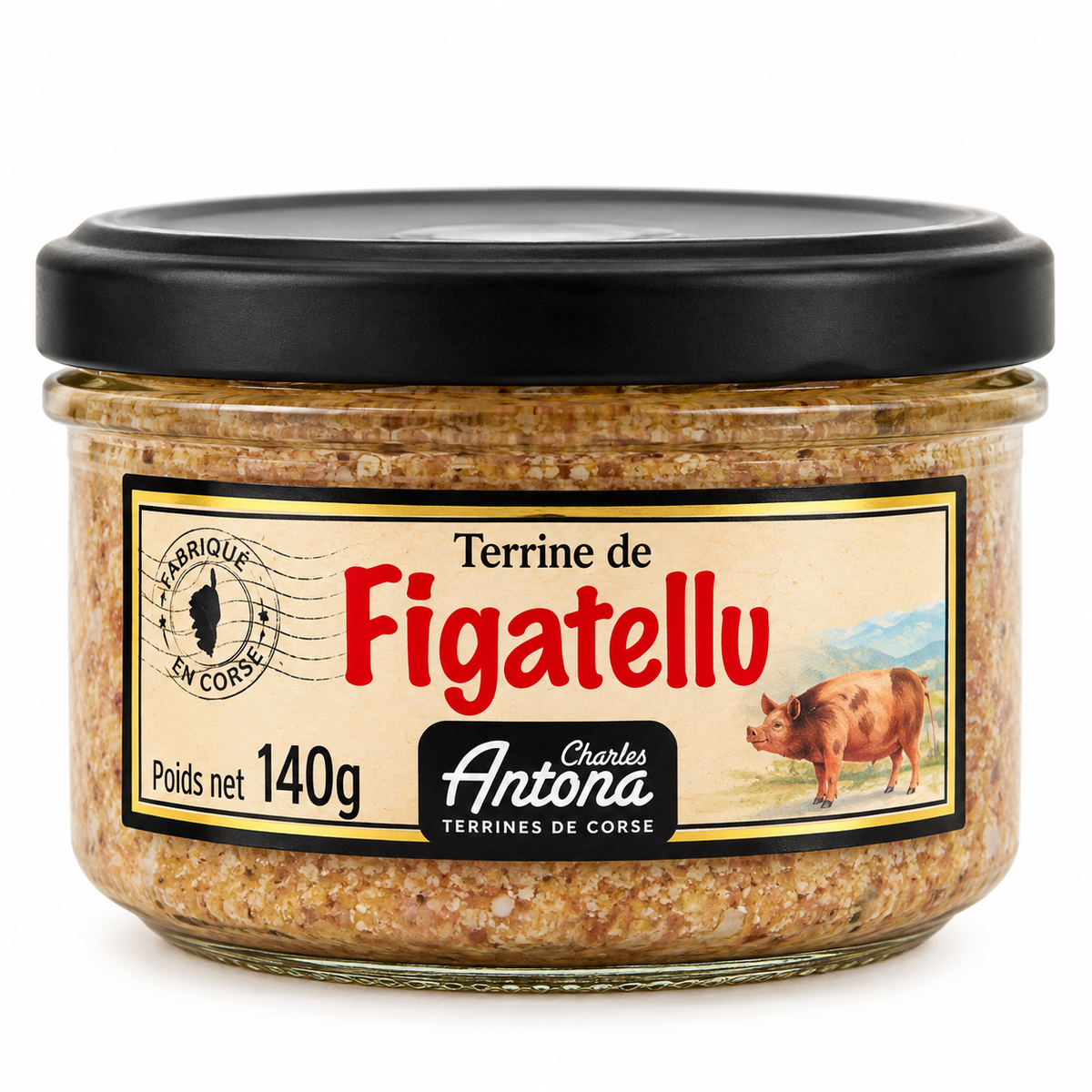 Terrines de Figatellu - 140g (Pré-commande PRO)