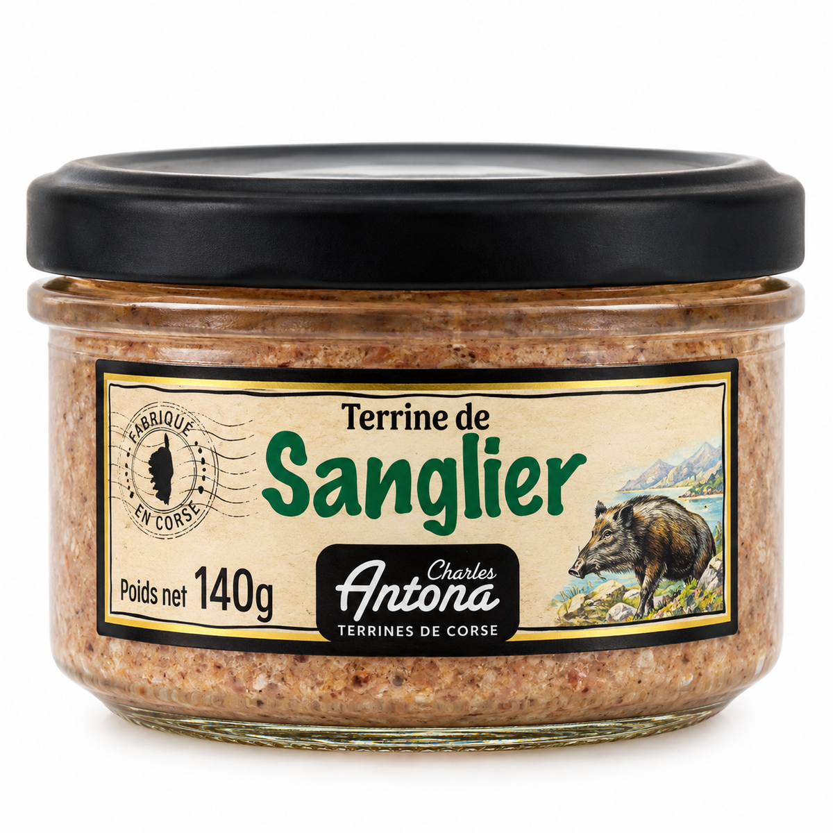 Terrines de Sanglier - 140g (Pré-commande PRO)