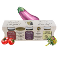 Coffrets Cadeau Tripack (Caviar de tomates séchées, Caviar d’aubergine, Crème d’artichaut) (Pré-commande PRO)