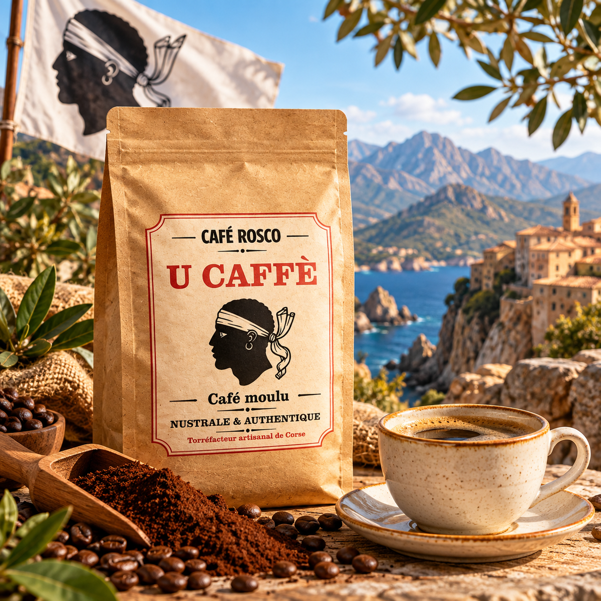 U Caffé – Café Corse moulu du Honduras (pré-commande PRO)