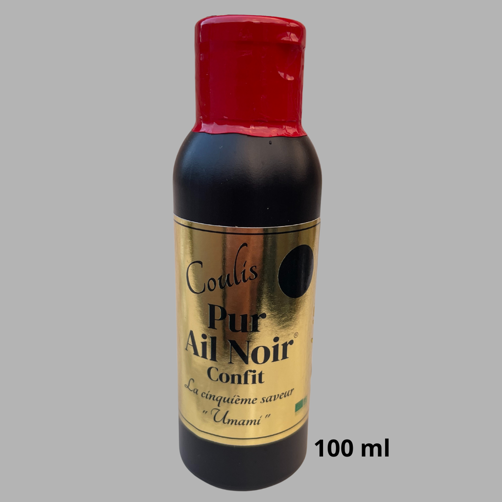Bio-Creme aus konfiertem schwarzem Knoblauch - 100 ml