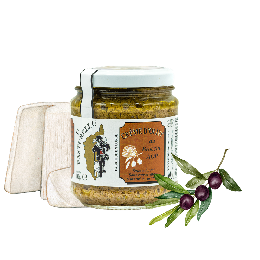 Crème d’Olive à la Brousse (Pré-commande PRO)