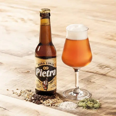 24 bouteilles de 33cl chacune - Pietra – Bière à la Châtaigne Corse (Pré-commande PRO)
